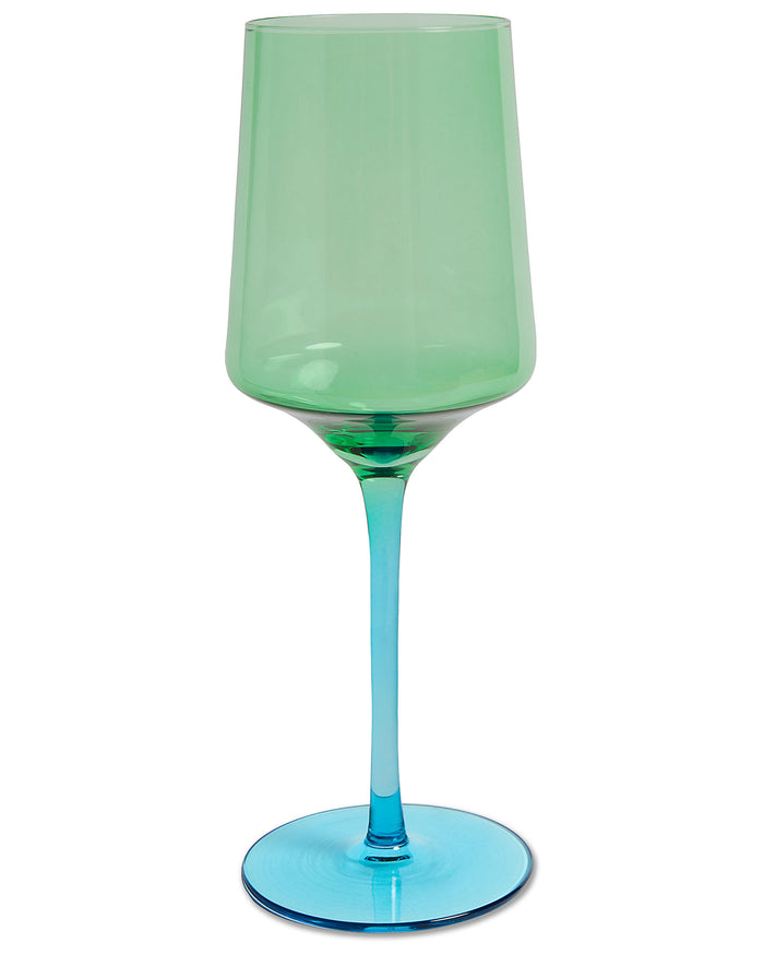 Pistachio Crush Vino Glass 2P Set