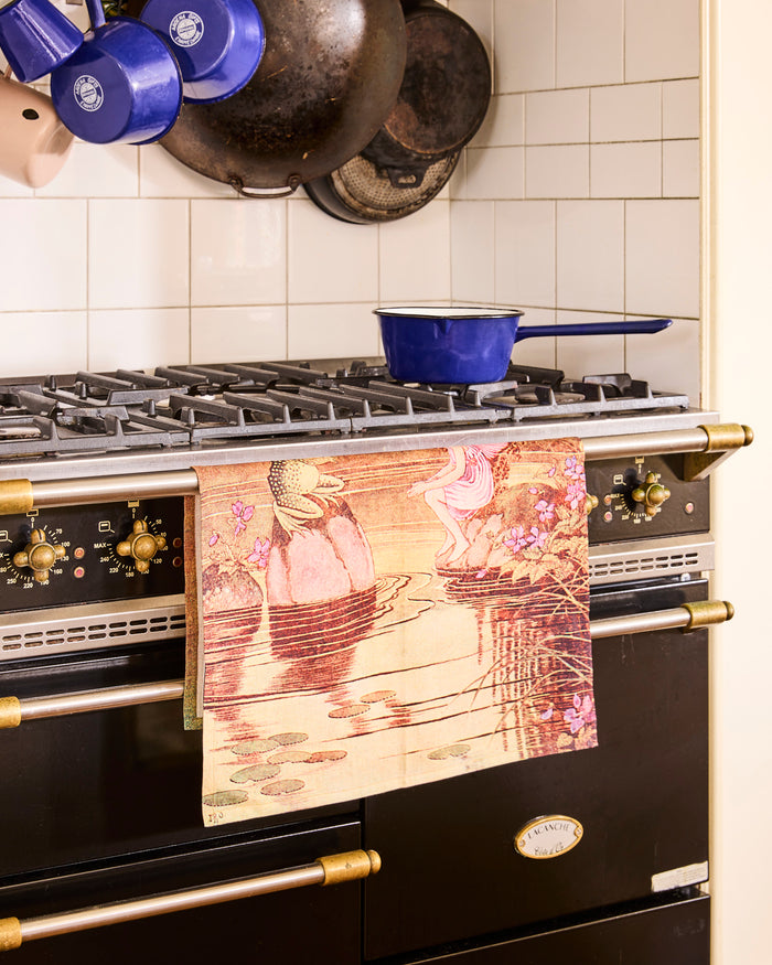 Kip&Co x Fairyland Mr Frog Tea Towel