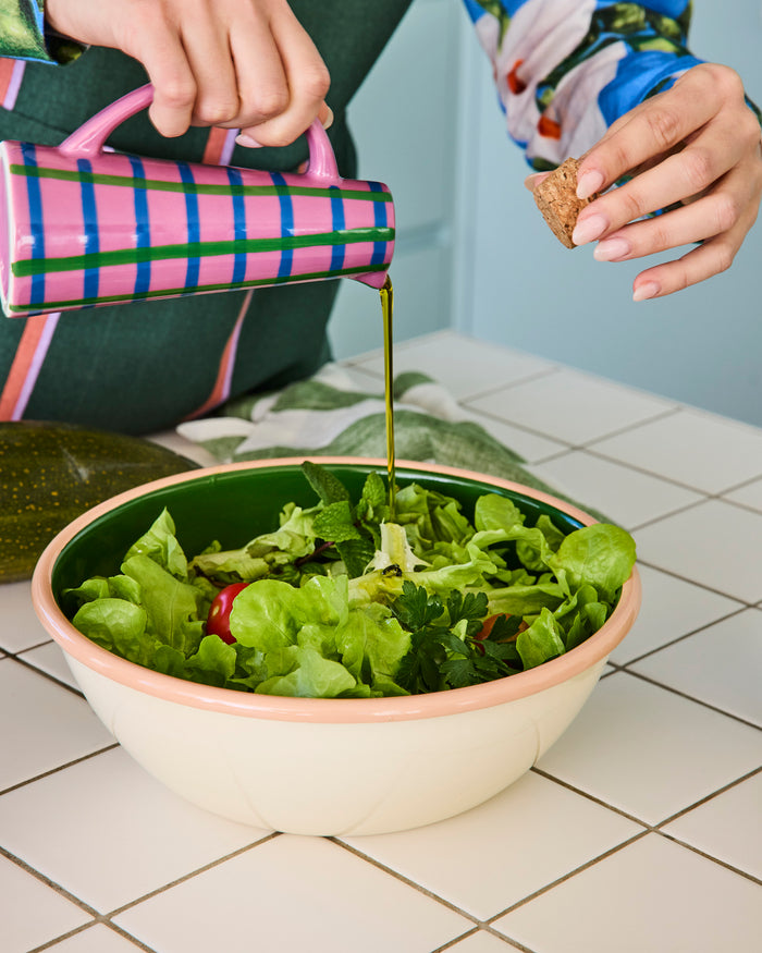 Harvest Enamel Salad Bowl