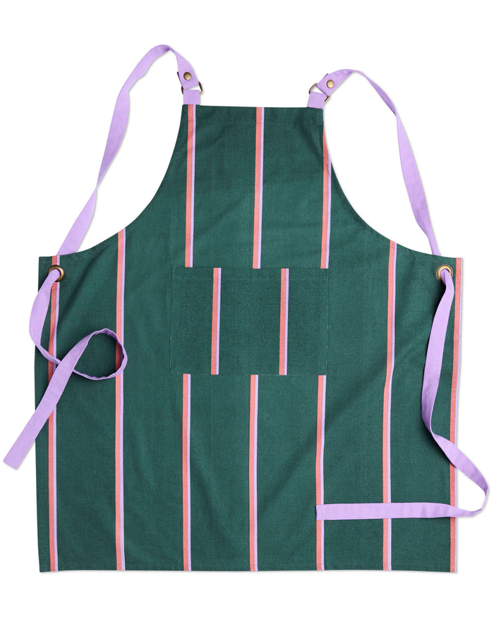 Wakame Crush Stripe Canvas Apron