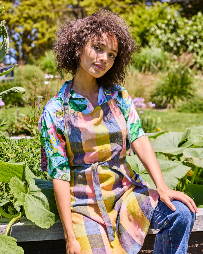 Florida Tartan Apron