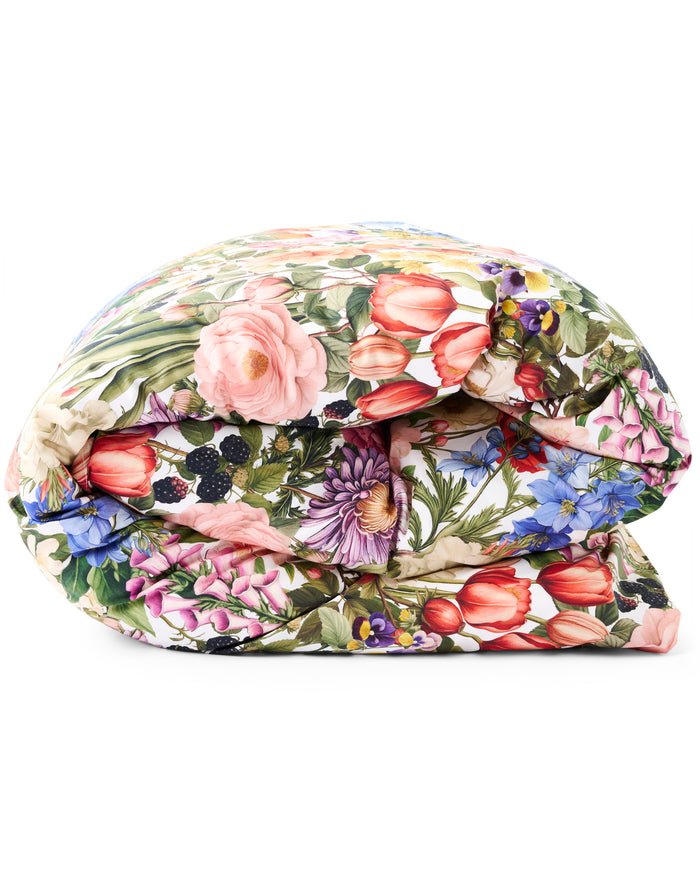 Cottage Garden Organic Cotton Quilt Cover