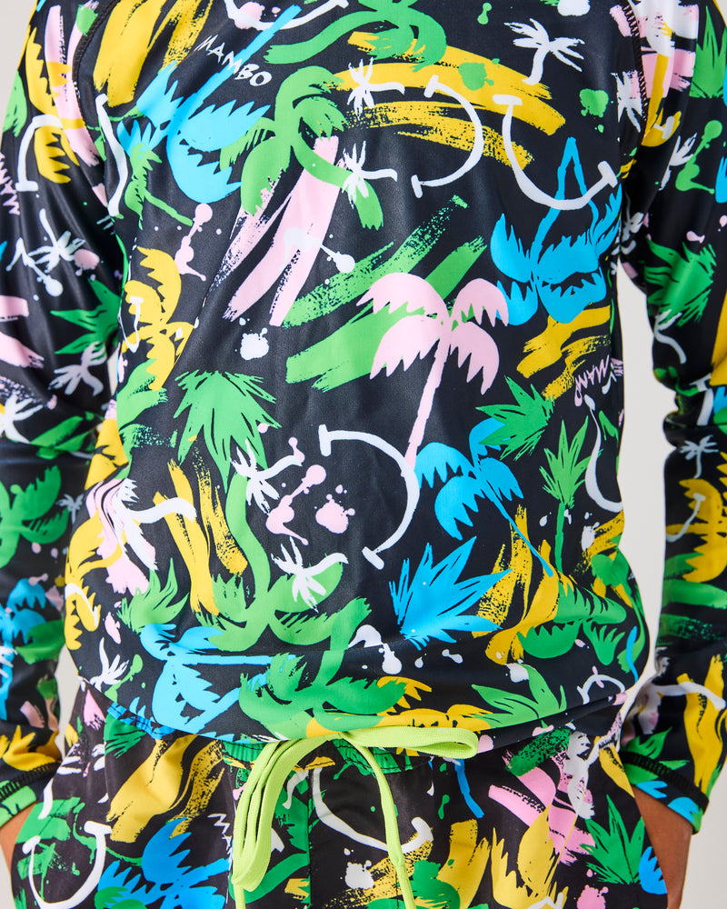 Kip&Co x Mambo Palm Surfer Rash Vest