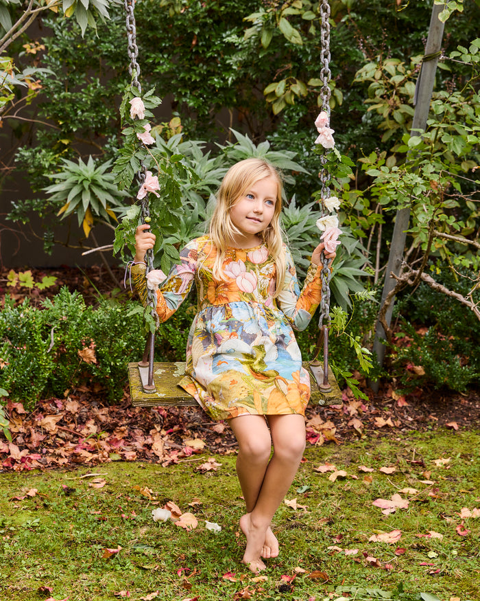 Kip&Co x Fairyland Fairy Garden Organic Cotton Everyday Dress