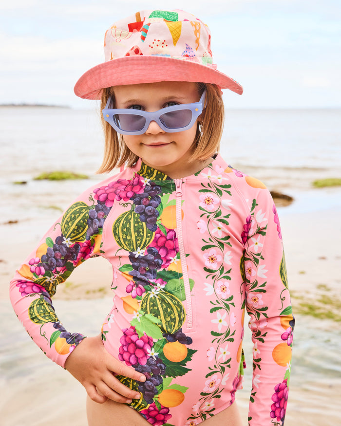 Garden Of Plenty Long Sleeve Bathers
