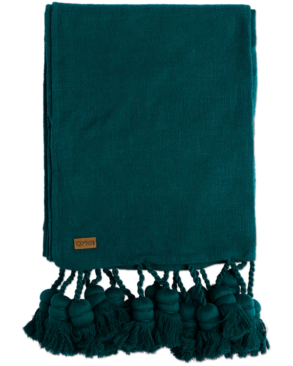 Pine Tassel Throw