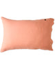 Coral Blossom Linen Pillowcases