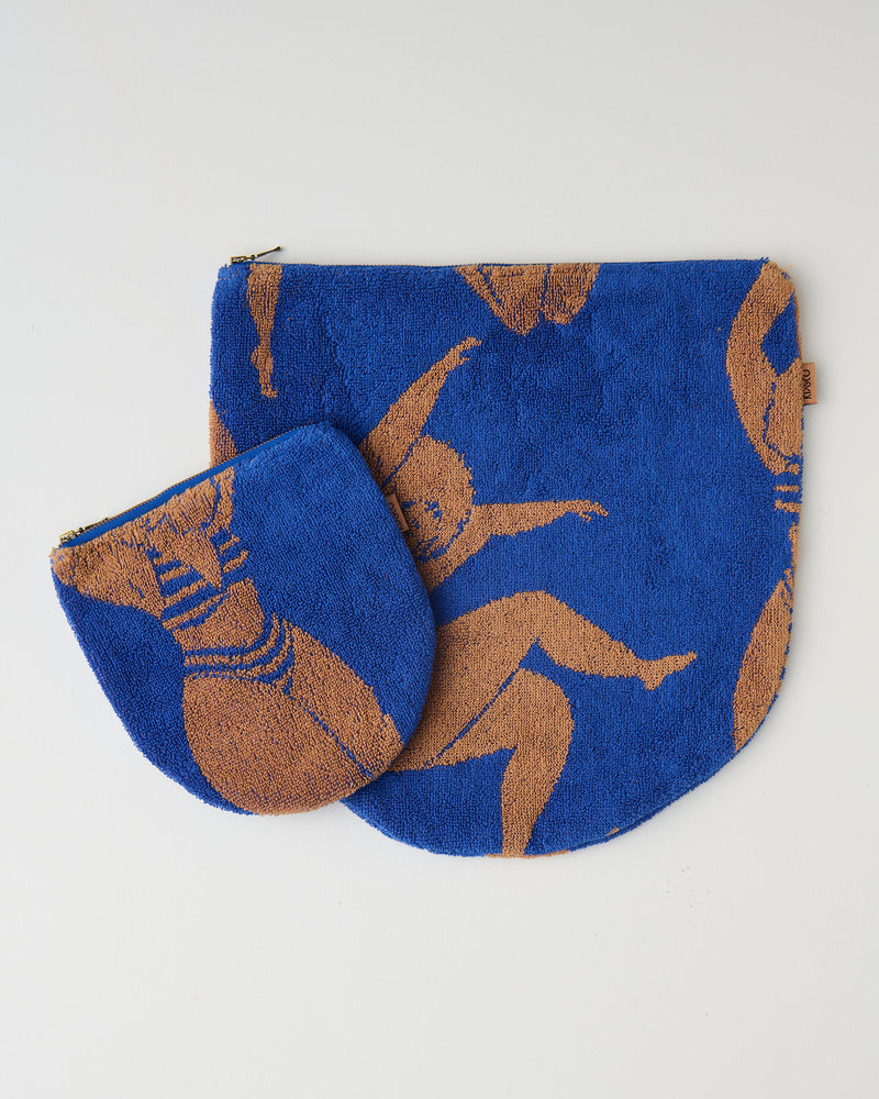 Sun Kissed Terry Beach Carry All Pouch