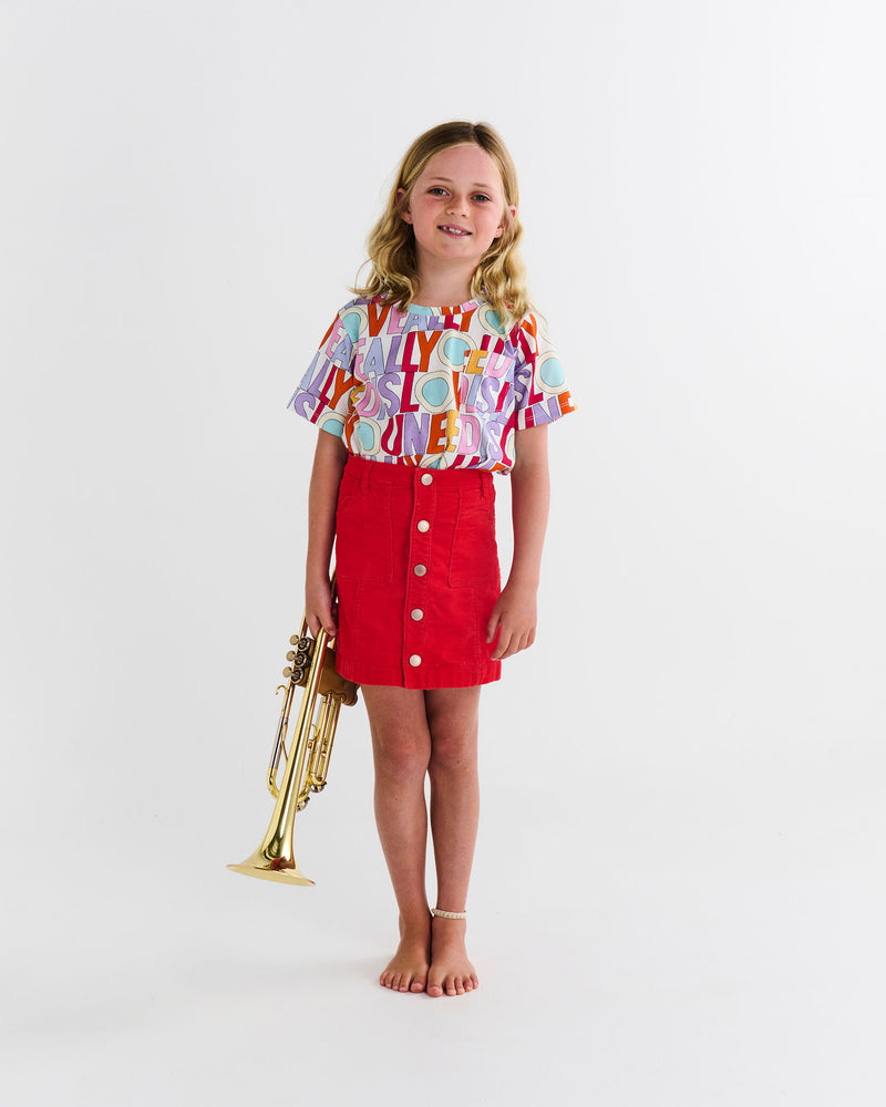 Kip&Co x The Beatles All You Need Is Love Organic Cotton T-Shirt