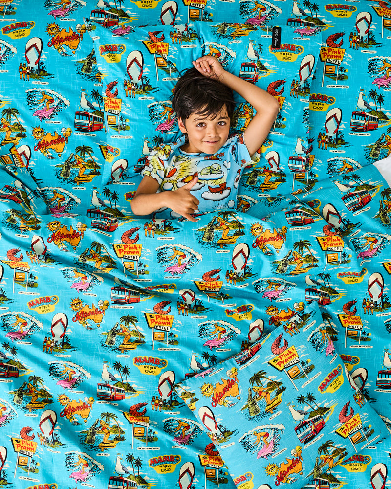 Kip&Co x Mambo Mambo World Organic Cotton Fitted Sheet