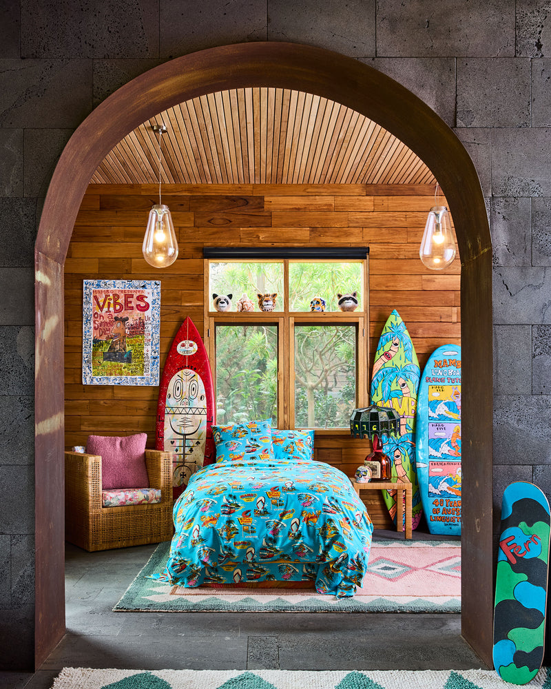 Kip&Co x Mambo Mambo World Organic Cotton Quilt Cover