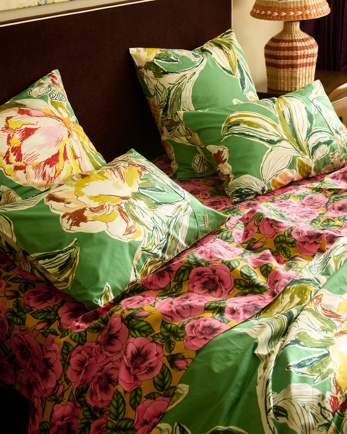 Somerset Green Organic Cotton European Pillowcases