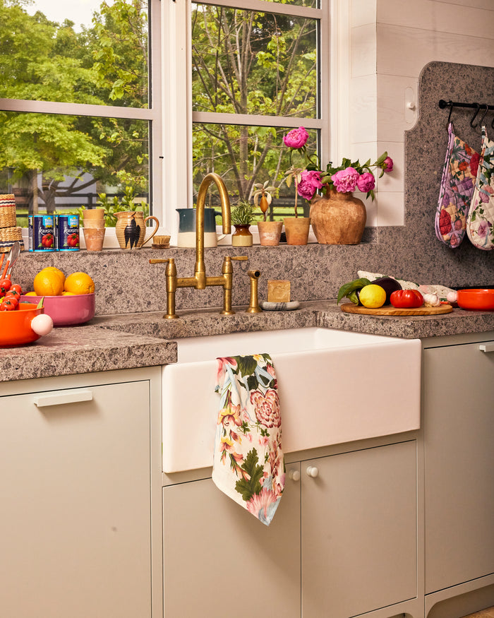 Belle Floral Tea Towel