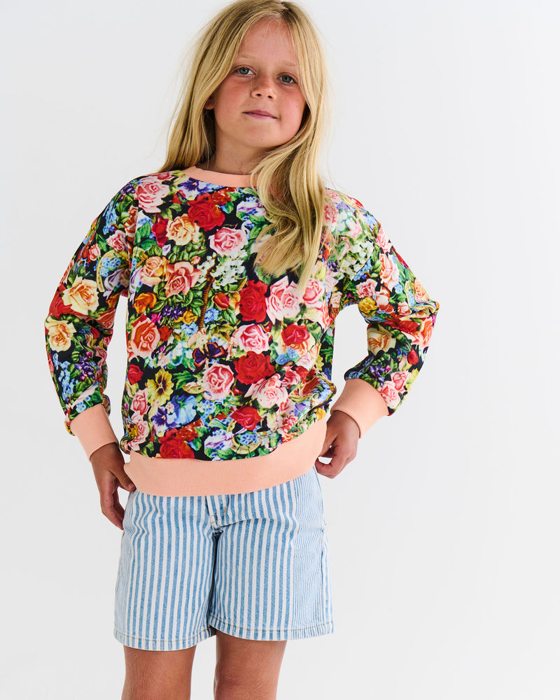 Kip&Co x The Beatles Pepperland Roses Organic Cotton Sweater