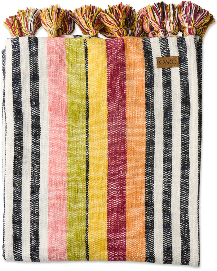 Casablanca Stripe Woven Throw