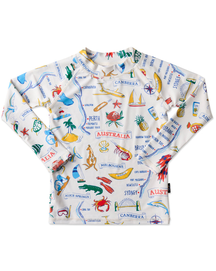Aussie Road Trip Rash Vest