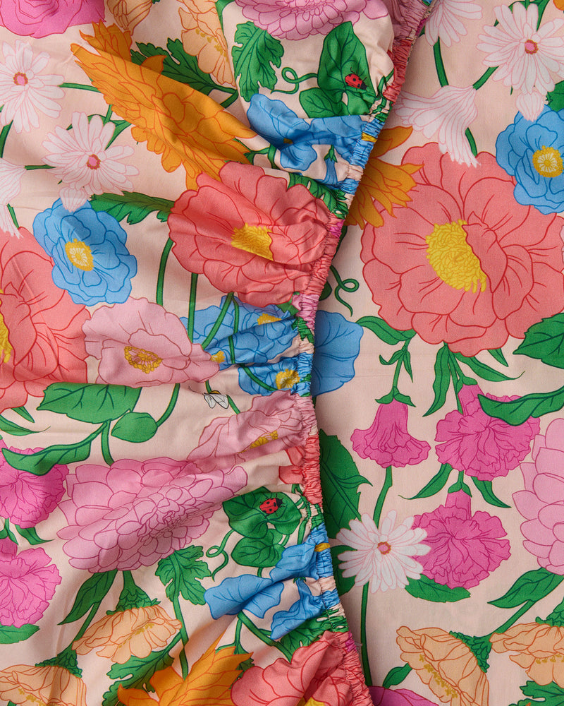 Follow The Sun Organic Cotton Baby Fitted Sheet