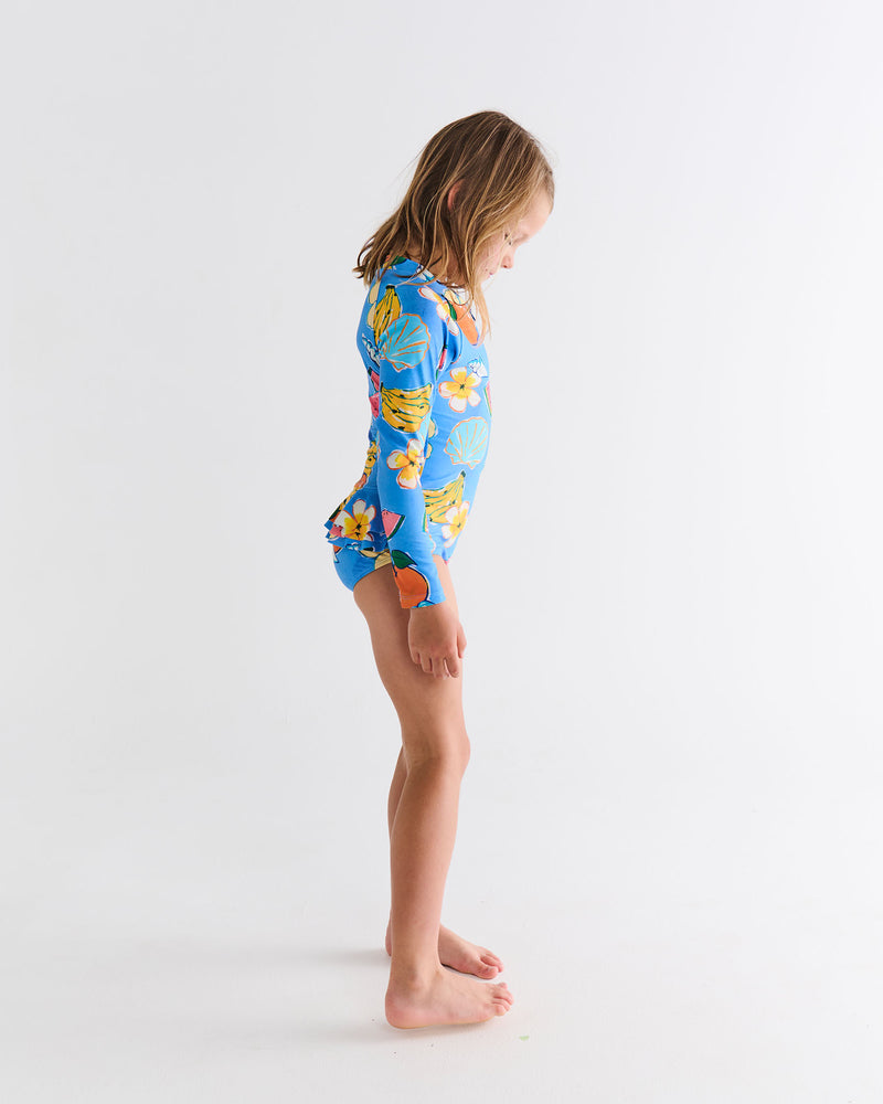 Paradise Found Long Sleeve Bathers