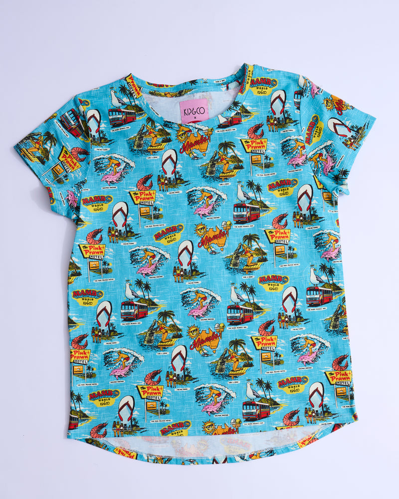 Kip&Co x Mambo Mambo World Adult Organic Cotton T-shirt