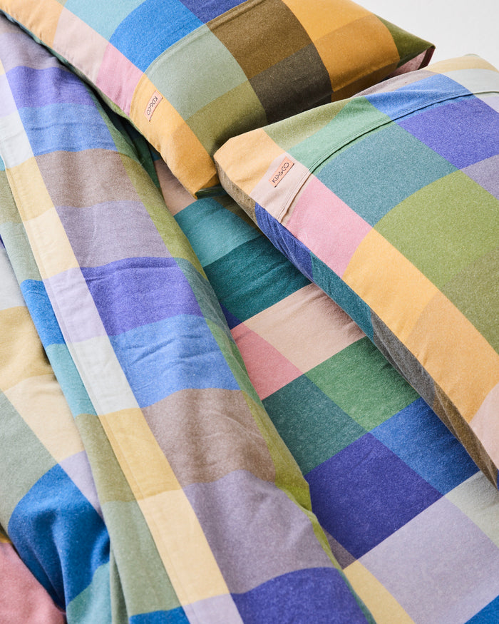 Bellevue Tartan Flannelette Fitted Sheet