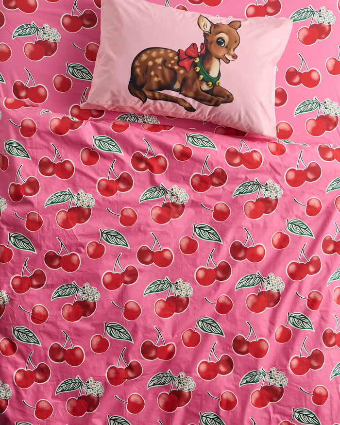 Little Reindeer Organic Cotton Pillowcase