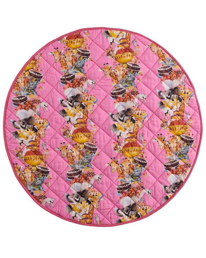 Kip&Co x Eleventh Hour Royal Delight Quilted Baby Play Mat