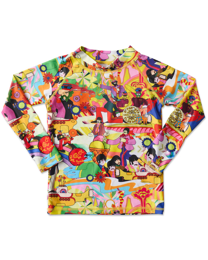 Kip&Co x The Beatles Big Band Rash Vest