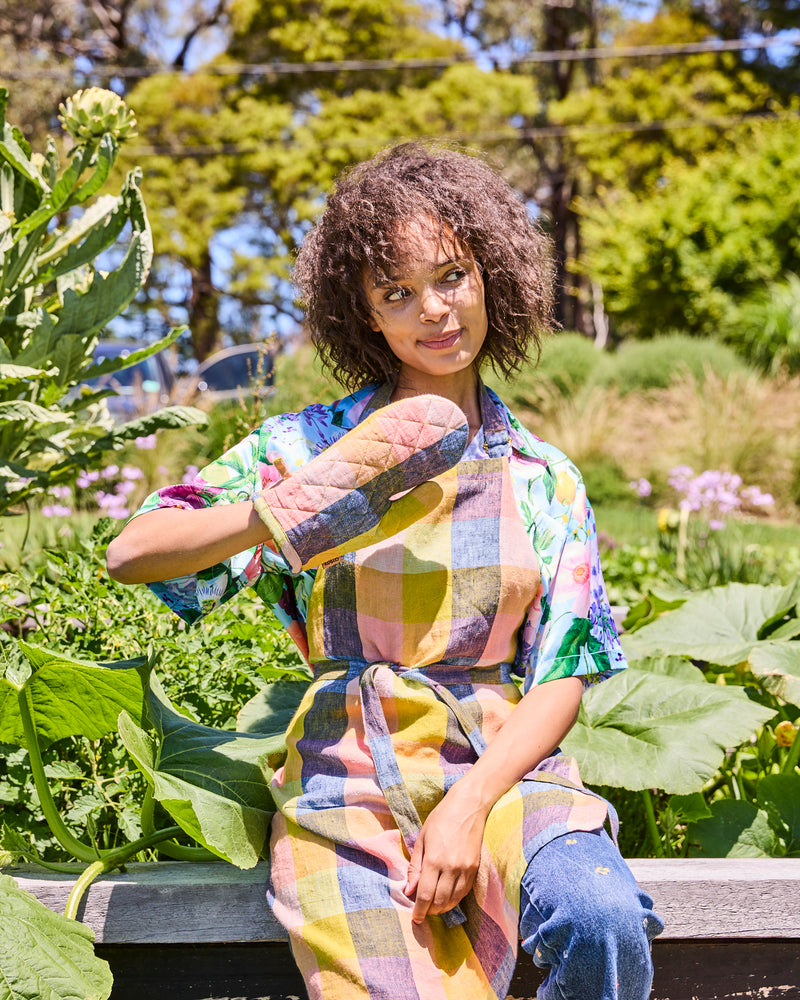 Florida Tartan Apron