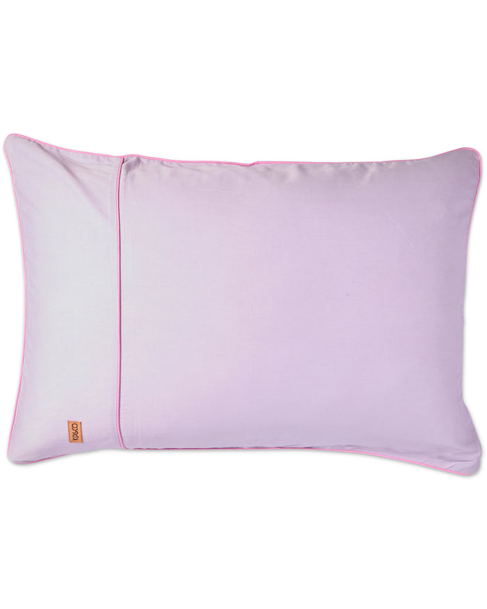 Glow In Lilac Bamboo Cotton Pillowcases