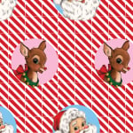 I Love Christmas Spot Organic Cotton Pillowcase