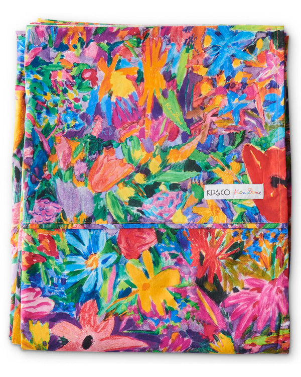 Kip&Co X Ken Done Butterfly Dreams Organic Cotton Flat Sheet