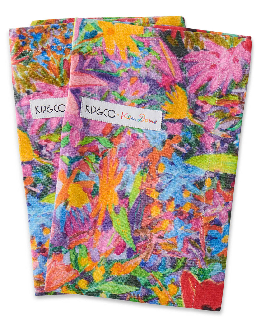 Kip&Co X Ken Done Butterfly Dreams Linen 6P Napkin Set