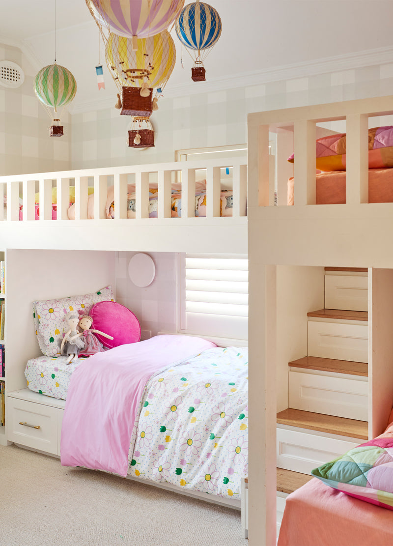 Tulip Daydreaming Organic Cotton Quilt Cover