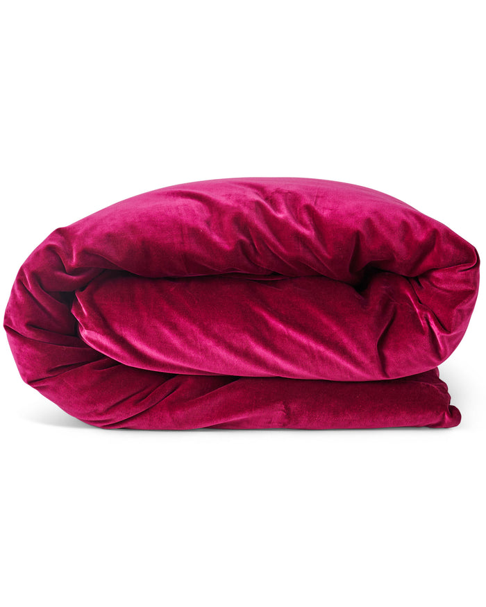 Anemone Velvet Quilt Cover