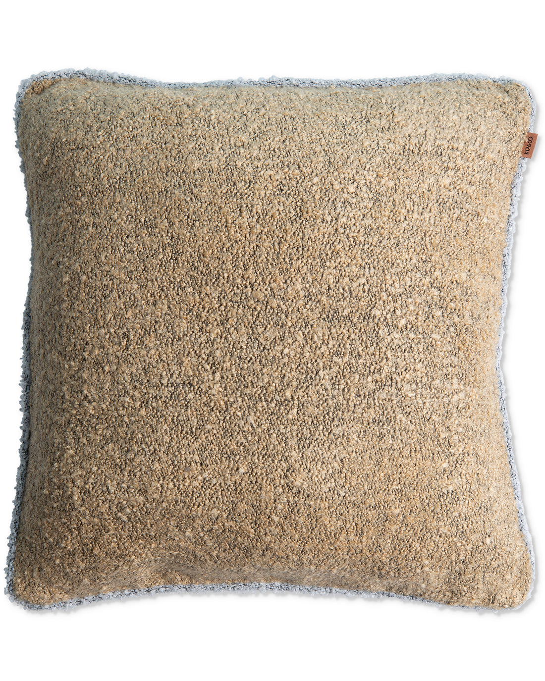 Apricot Delight Square Boucle Cushion