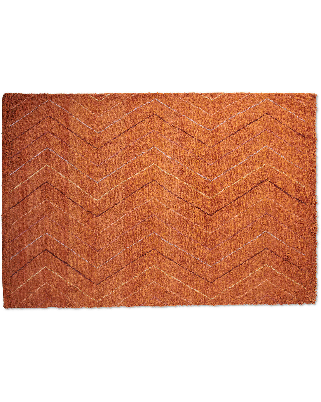 Autumn Maple Felted Wool Rug