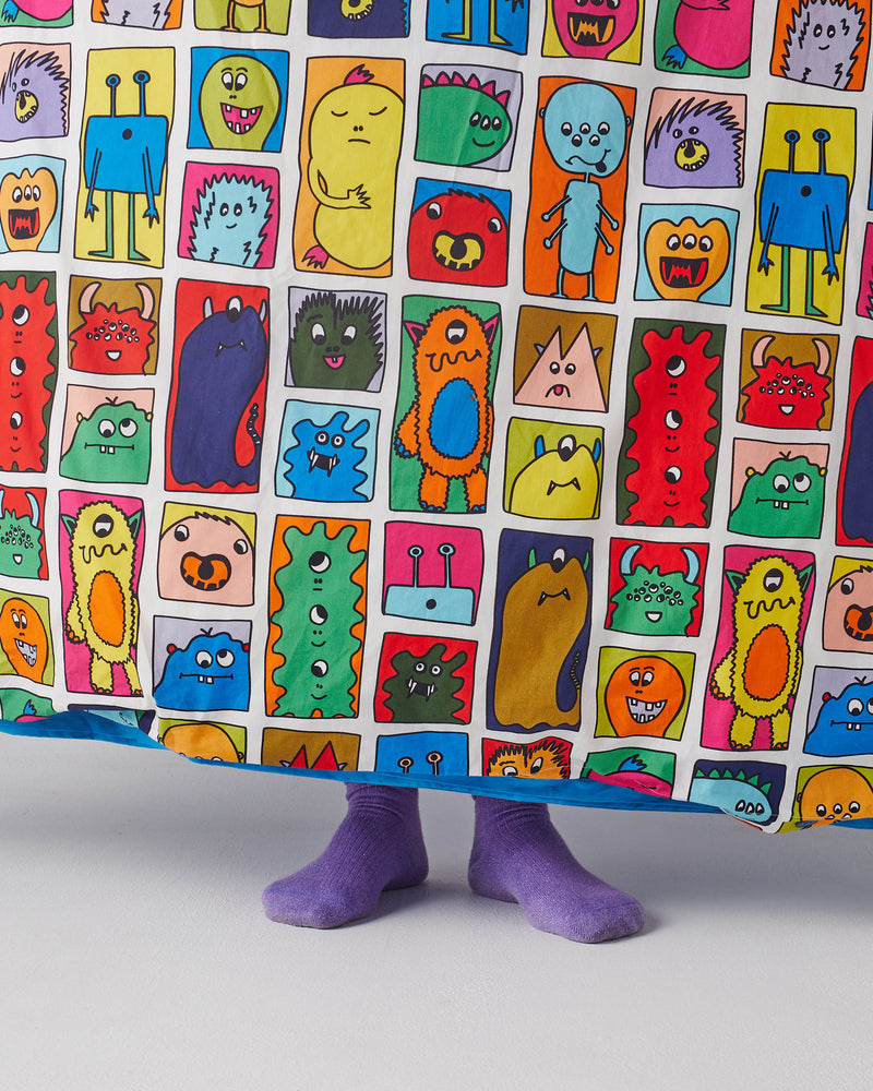 Monster Mash Organic Cotton Quilt Cover