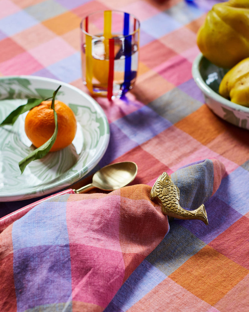 Tutti Frutti Linen Tablecloth