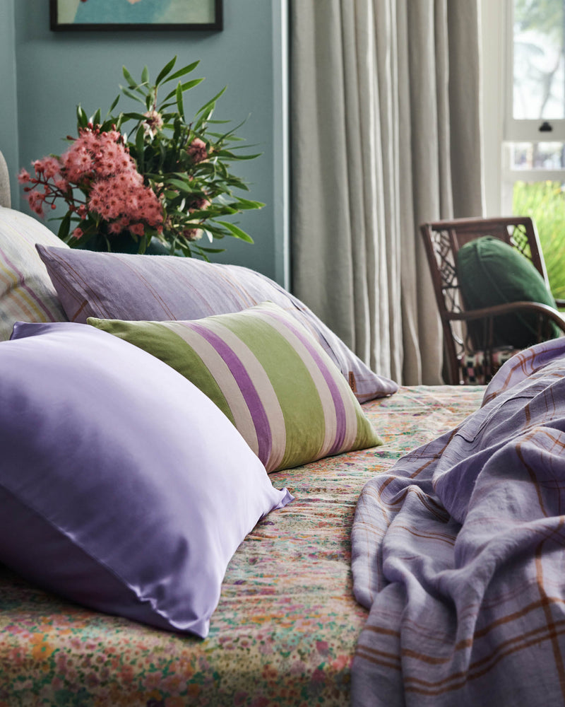 Lavender Silk Pillowcase