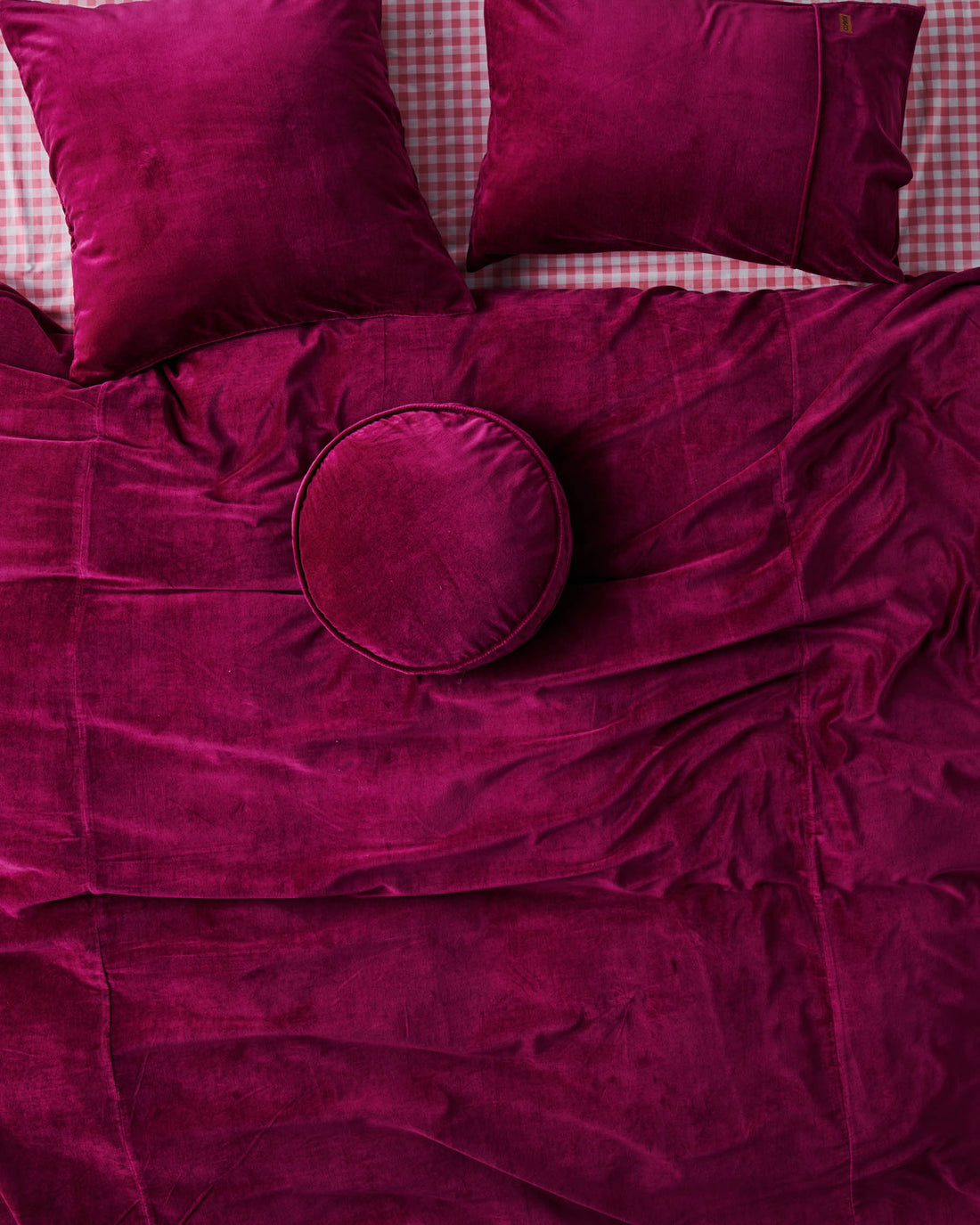 Anemone Velvet European Pillowcases