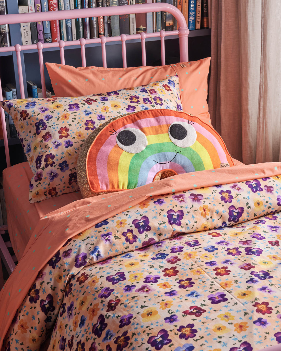 Pansy Organic Cotton Pillowcases