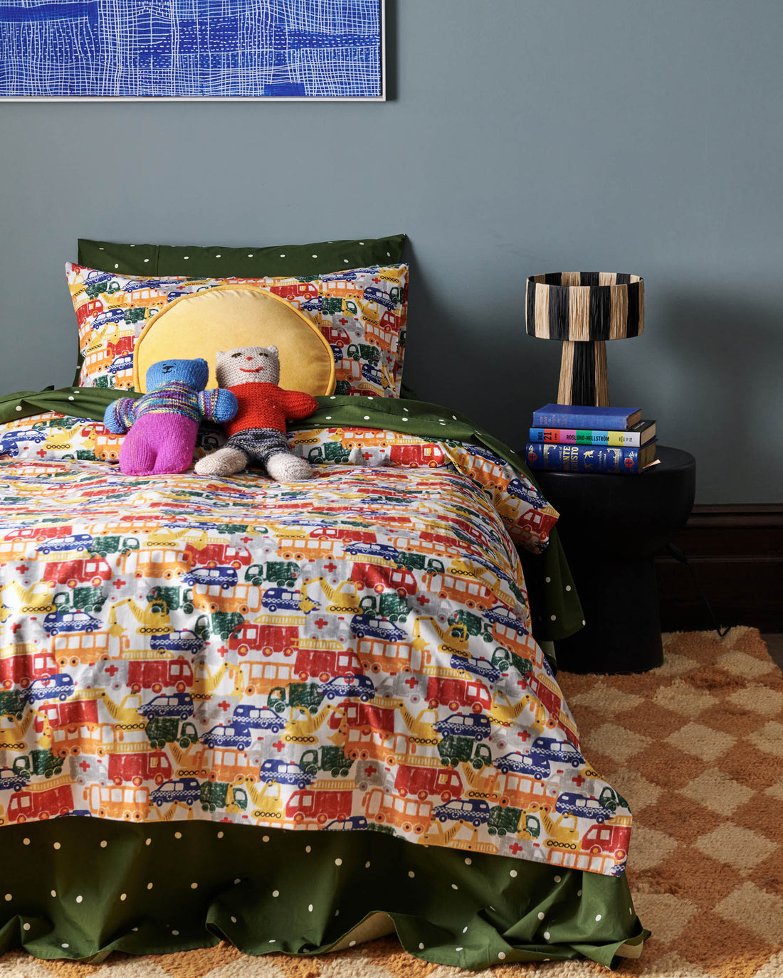 Big Wheels Organic Cotton Quilt Cover