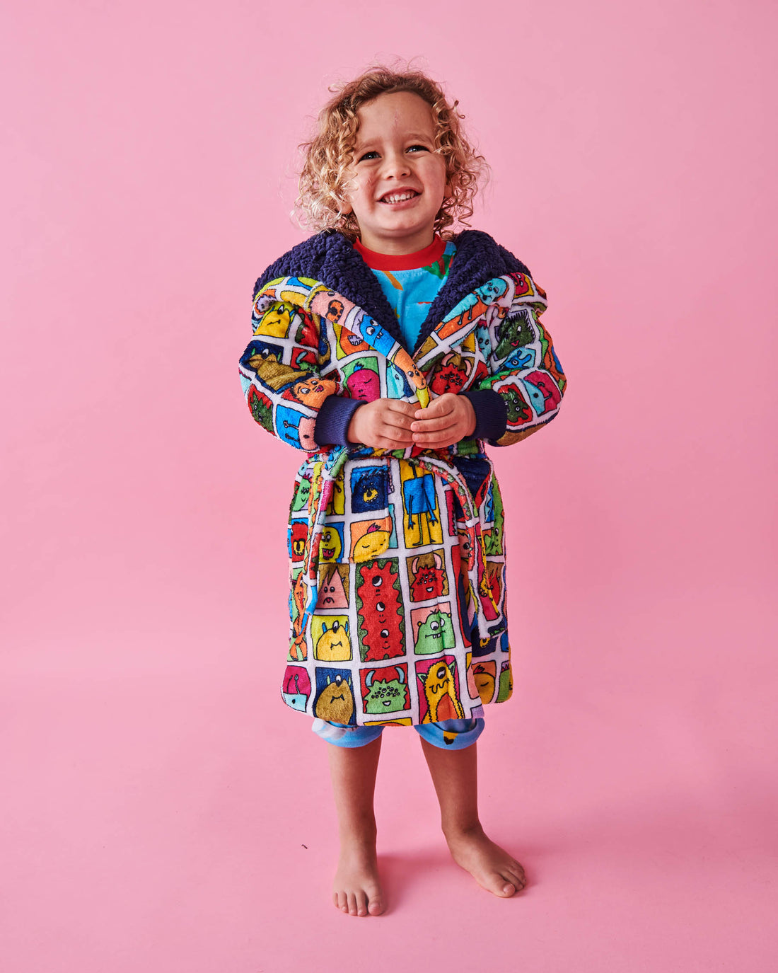 Monster Mash Kuddle Kids Robe