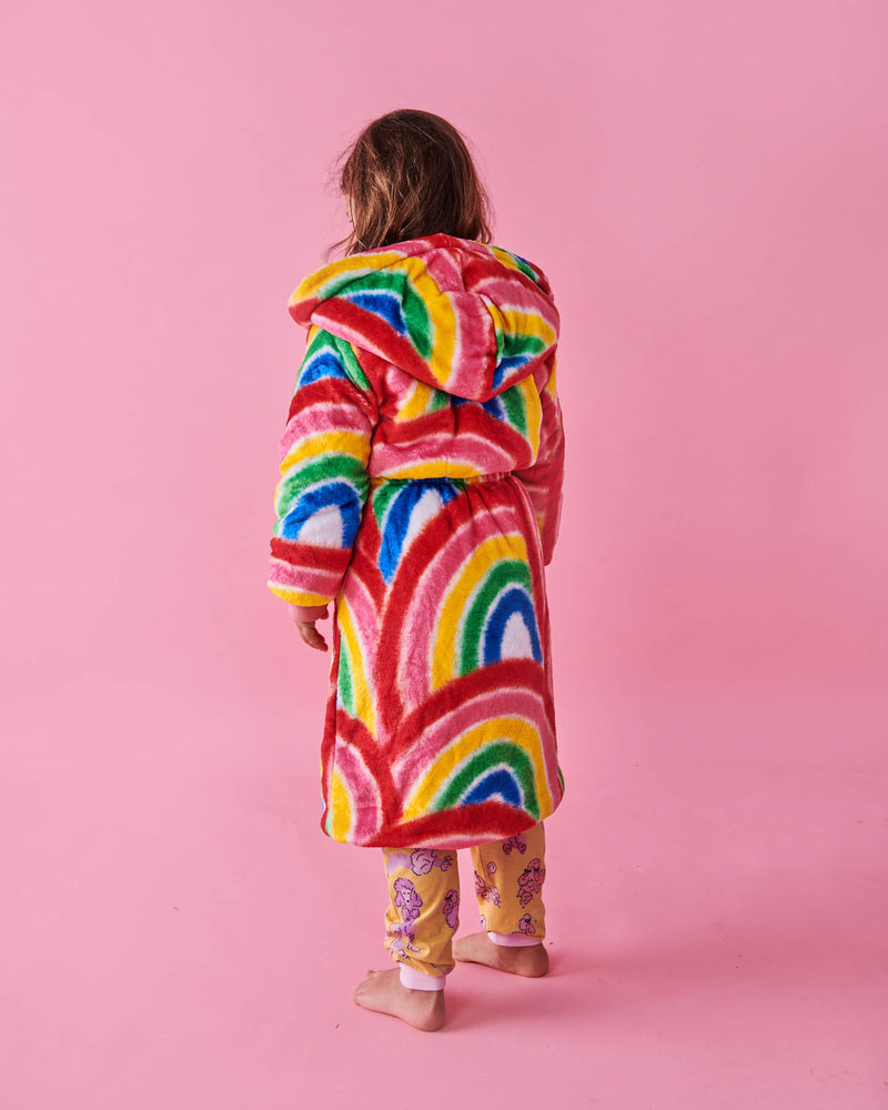 Rainbow Spray Kuddle Kids Robe