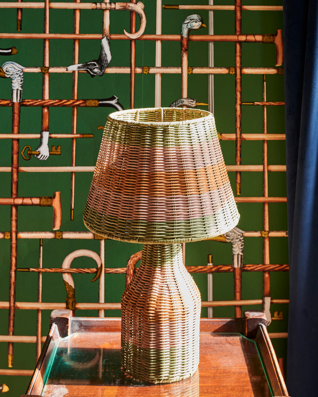 Menorca Rattan Lamp