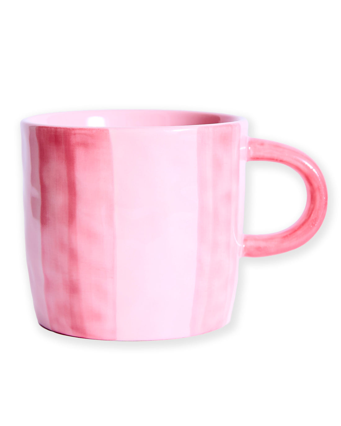 Pink Stripe Mug 2P Set