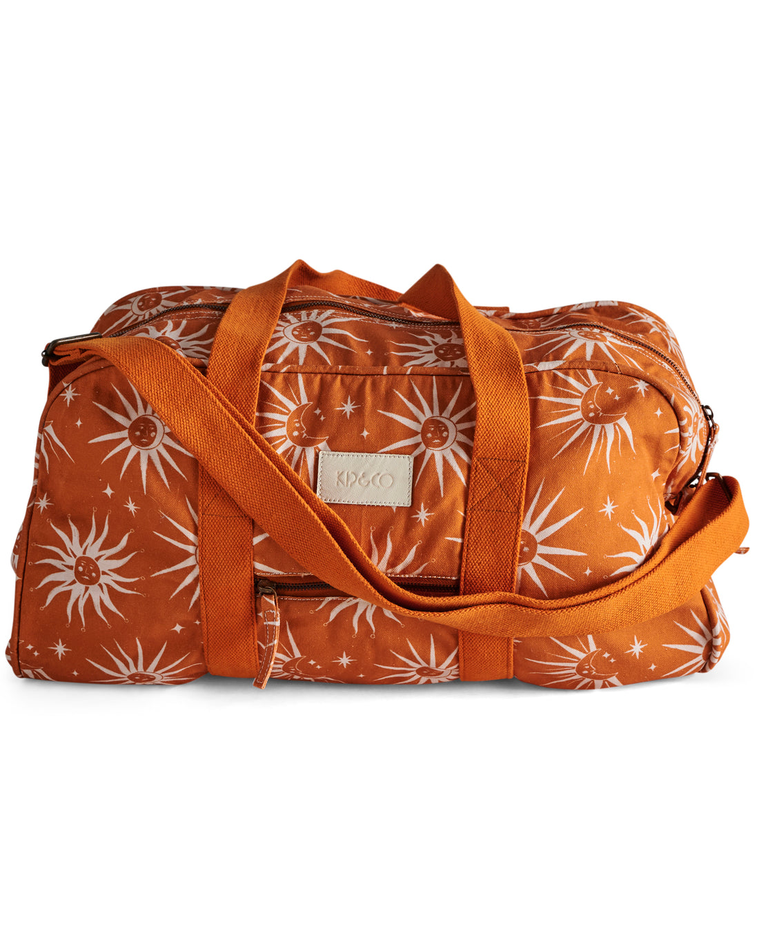 Ray Of Light Ochre Duffle Bag