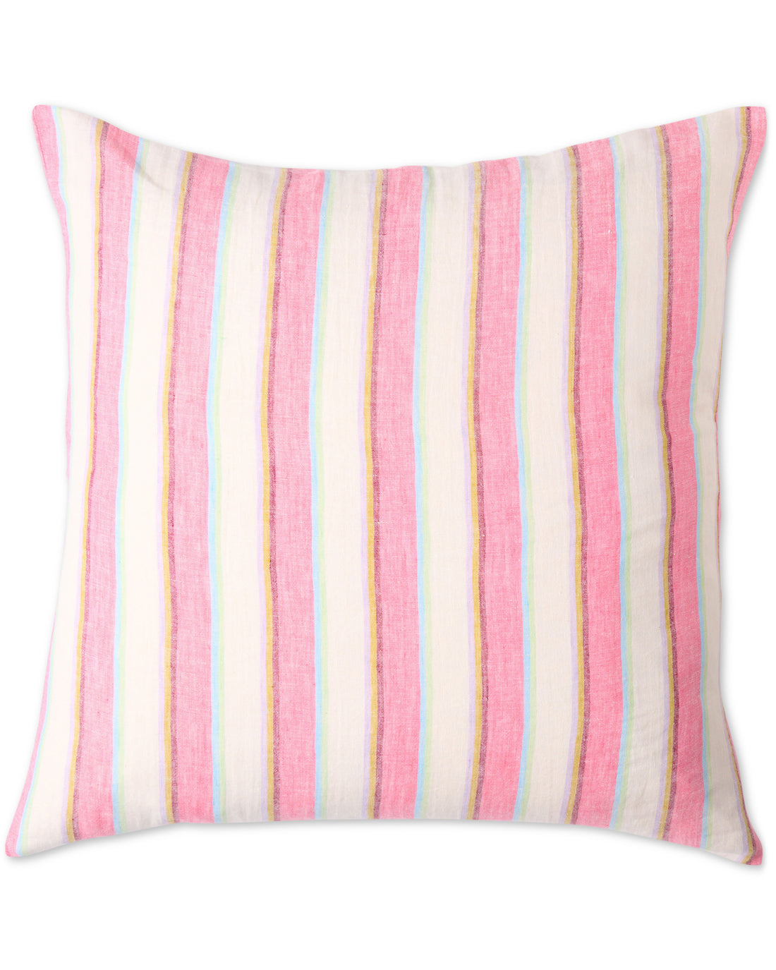 Rose Water Stripe Linen European Pillowcases