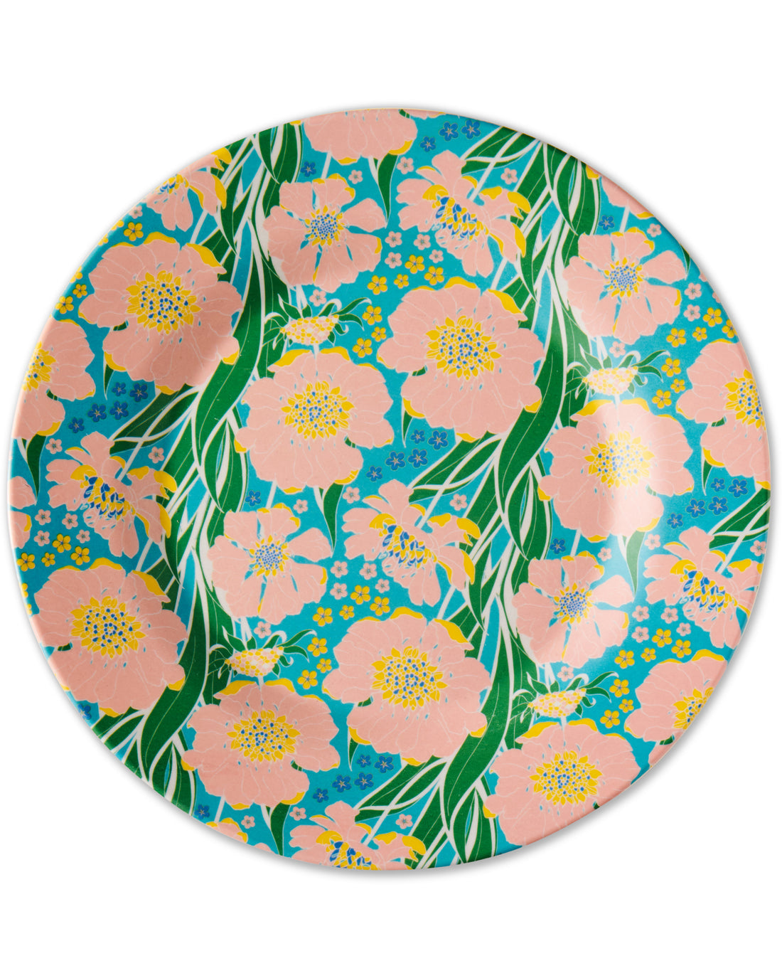 Tumbling Flowers Dinner Plate 2P Set