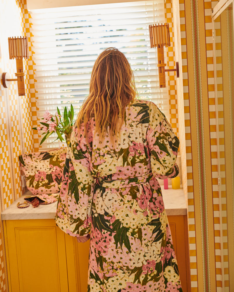 Bush Blossom Terry Bath Robe